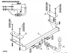 Detachable Tow Bar For