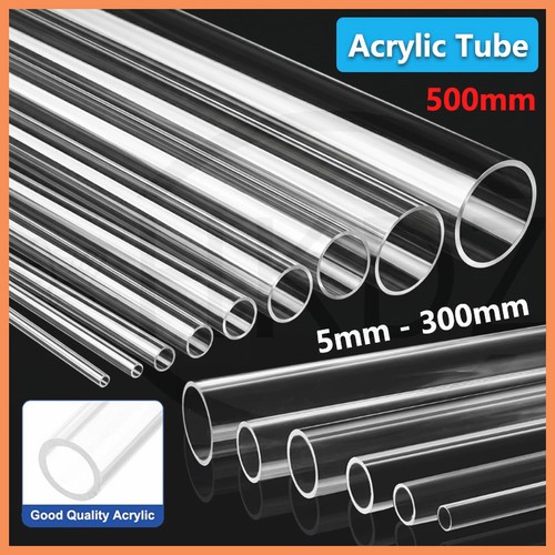 Clear plastic acrylics - clear,
