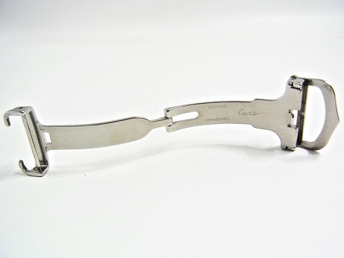 Cartier 18mm deployant - ss,