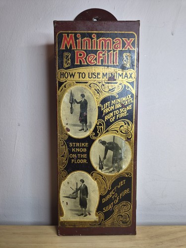 Vintage minimax fire - minimax,