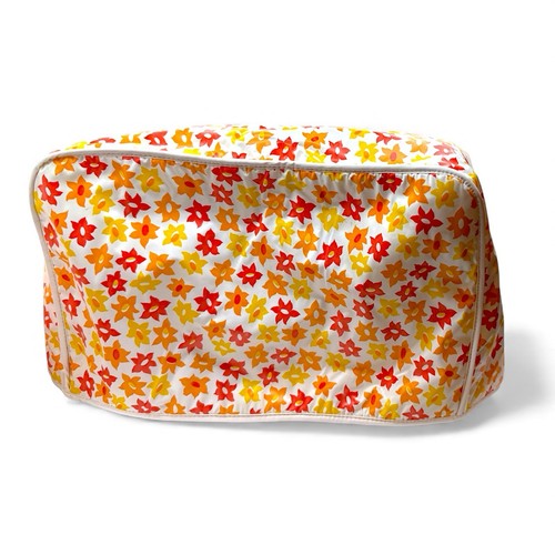 Vintage 1970s floral toaster - floral,