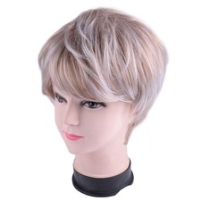 30cm Short Straight Hair Real