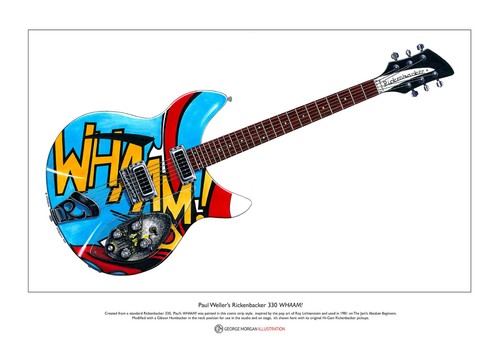 Paul weller rickenbacker 330 - weller's,