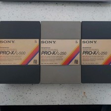 SONY L-500 L-250 Used Betamax