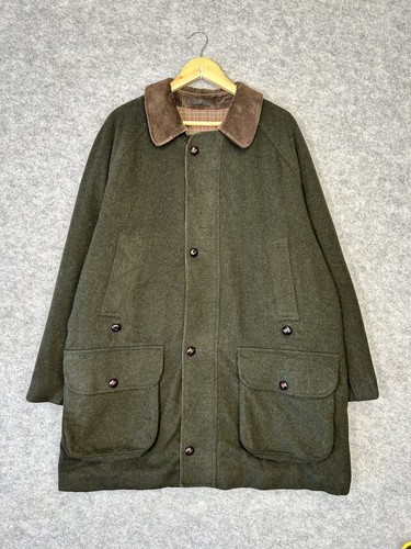 Vintage barbour loden coat - barbour,