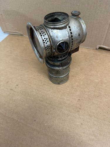 Antique carbide bicycle - bicycle, lamp