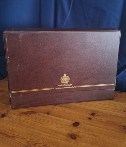 Vintage linguaphone learn - linguaphone,