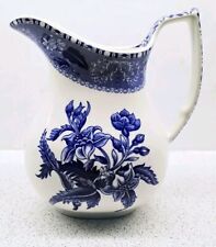 Spode Jug, Blue & White, in the Pattern Camilla.