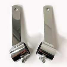 John Tickle pattern Headlight Brackets 34mm. Triumph/ BSA/ Royal Enfield