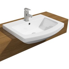 Semi-Recessed Ceramic Modern