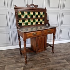 Antique Victorian Solid Wooden