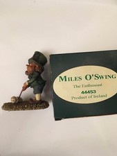 BOXED DECLAN'S FINNIANS IRISH ORNAMENT FIGURE MILES O'SWING THE ENTHUSIAST 44453
