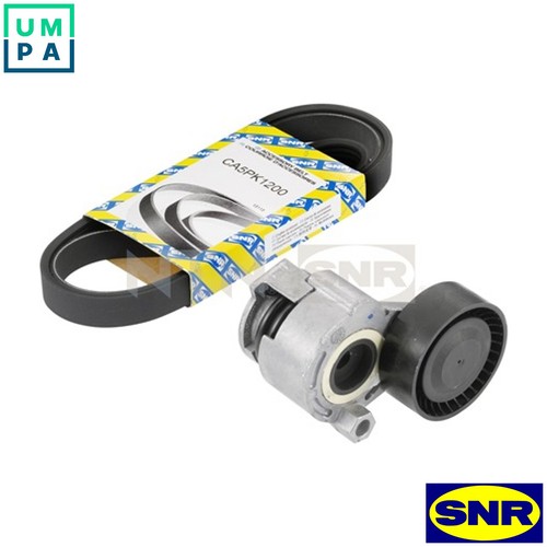 Vribbed belt set - ka855.11, for