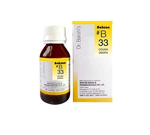 Bakson b33 cough drops 30ml - bakson,