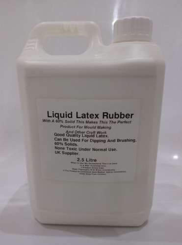Litres liquid latex - 2.5,