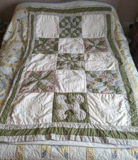 Quilted Bedspread Handmade