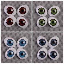 5 Colours Acrylic Eyes Oval