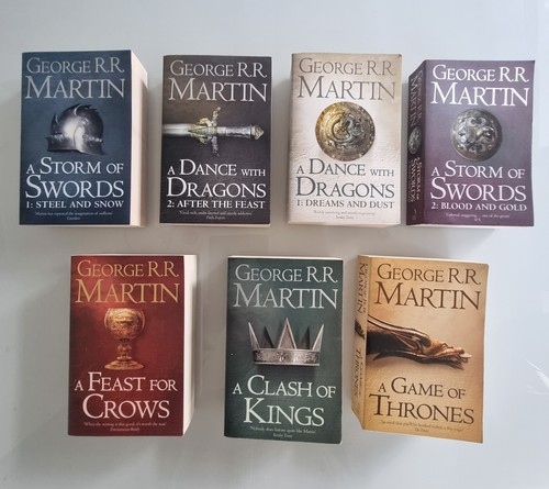 Game thrones book set - of,