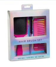 3 Pack Soft Hair Brush and