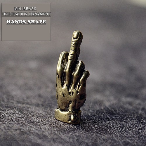 Mini brass hands finger - hands,