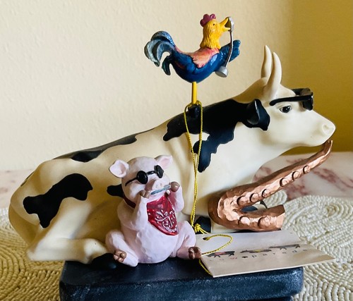 Cow parade mixed plate - parade, blues