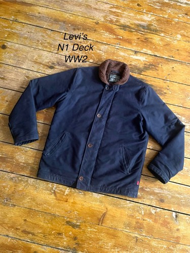 Levi navy n3 - navy, wool