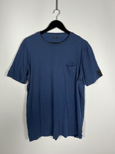 Replay shirt blue - replay, t-shirt