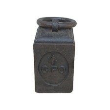 Vintage GPO 7lb Cast Iron
