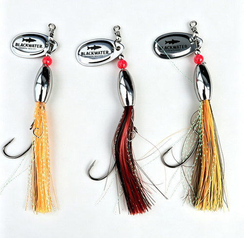Salmon lure spinner flying - salmon,