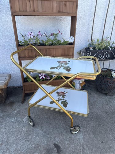 Vintage drinks trolley garden - drinks,