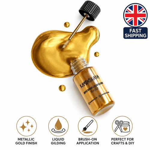 Liquid gold leaf paint - liquid,