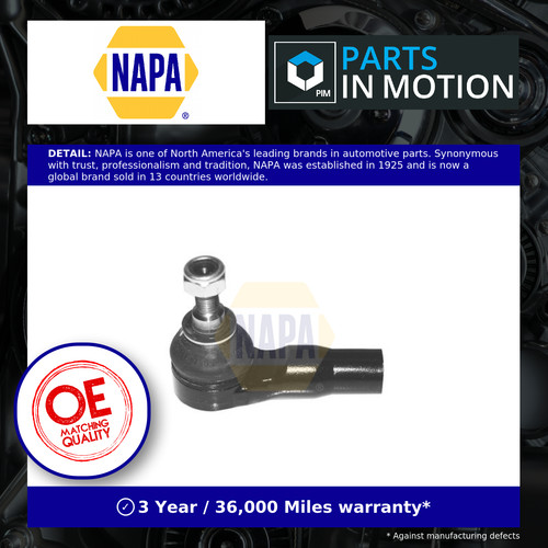 Tie track rod end - track,