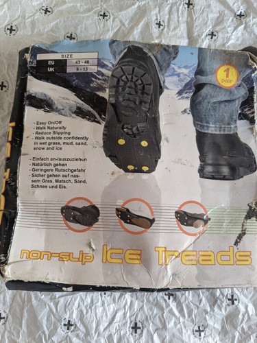 Non slip ice - ice, crampons