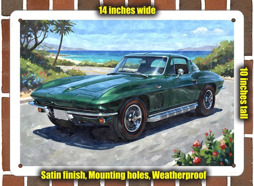 Metal sign 1965 chevrolet - sign,