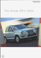 Honda CR-V 2003-2004 UK Market