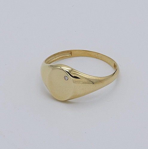 375 9ct yellow - 375, oval