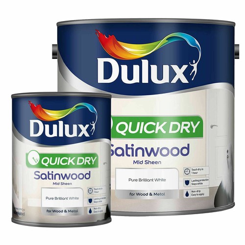 Dulux quick dry - quick, satinwood