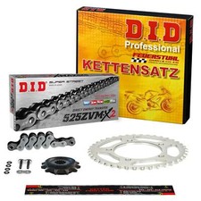 Chain Set Honda XL 1000V Varadero (SD01) 99-00, DID SUPER Reinforced, Rubberized