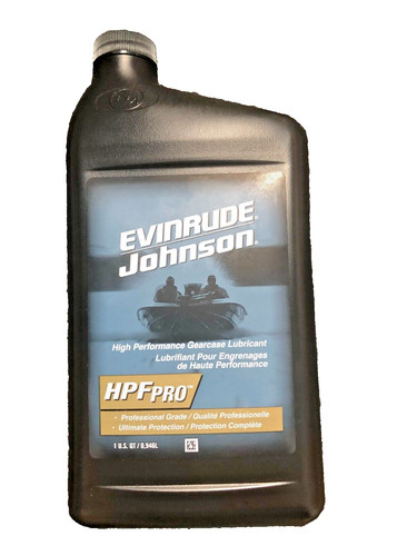 Evinrude tec gear - box, oil