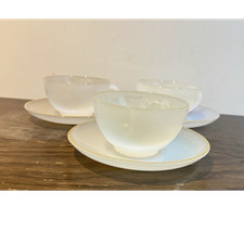 Arcopal White Glass Cup &