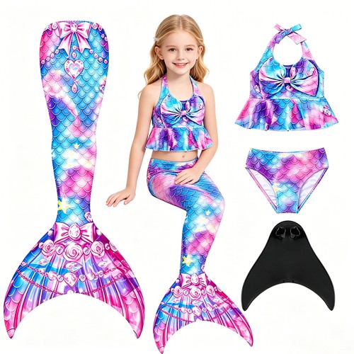 Kids mermaid tail - kids, set,
