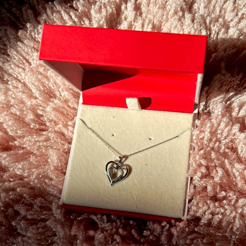 Samuel heart charm pendant - h.samuel,