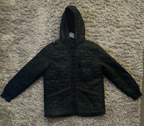 Strum polygon quilt hooded - polygon,