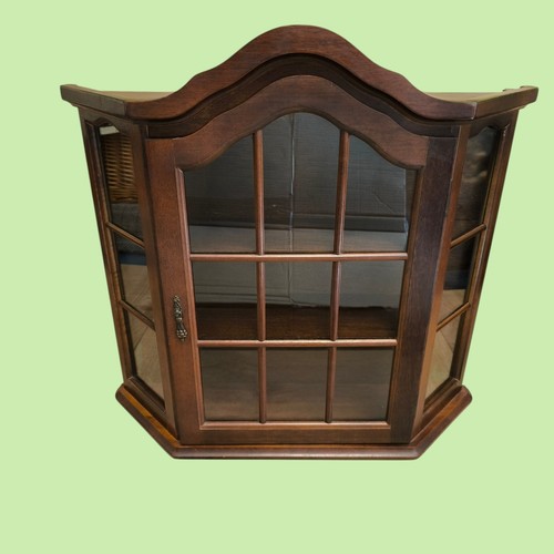 Vintage wood curio - vintage, display