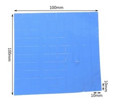 100pcs 10mm x 10mm x 0.5mm