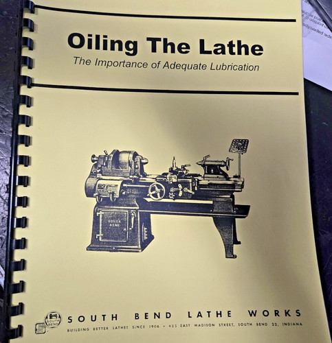 Oiling the lathe - the, bend