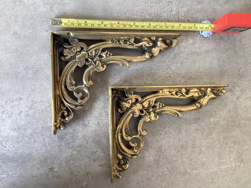 One pair antique solid - pair,