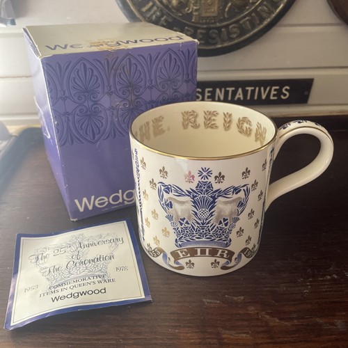 Wedgwood mug 1978 anniversary - wedgwood,