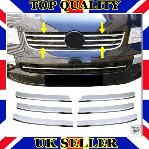 Chrome front grill pcs - chrome,