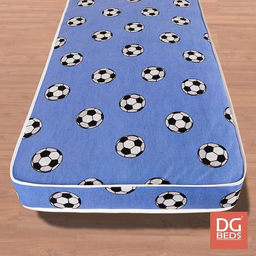 Single mattress football - football, blue